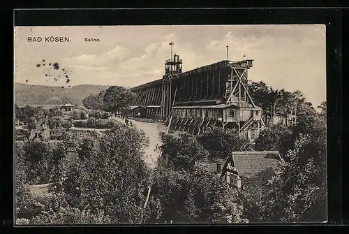 AK Bad Kösen, Blick auf Saline