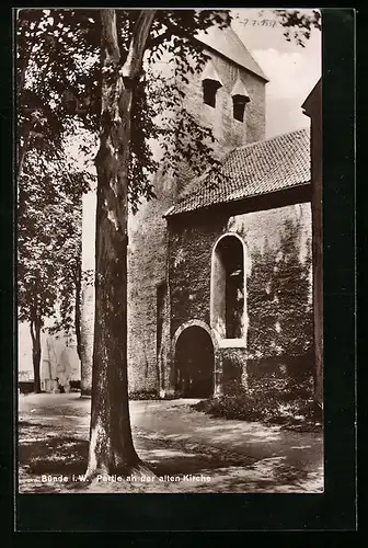 AK Bünde i. W., Partie an der alten Kirche