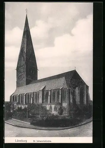 AK Lüneburg, Ansicht St. Johanniskirche