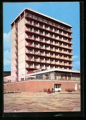 AK Sassnitz /Rügen, Blick auf Mitropa Rügen-Hotel