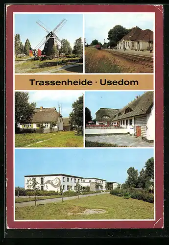 AK Trassenheide /Usedom, Jugenderholungszentrum, Mühle