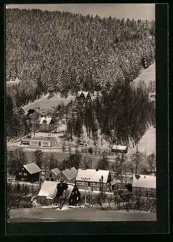 AK Rechenberg-Bienenmühle, HO-Café u. Sonnenhang