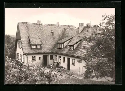 AK Hauteroda b. Heldrungen, Haus auf dem Berge, Freizeitheim der Christengemeinschaft