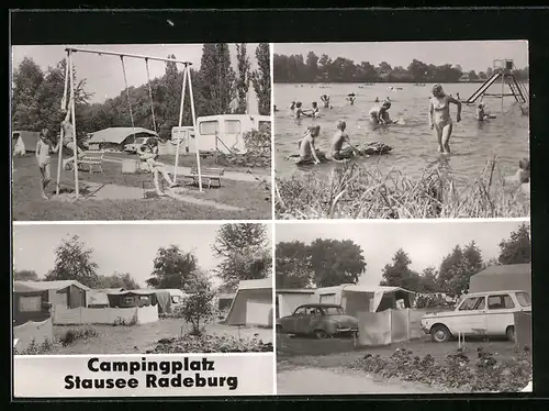 AK Radeburg, Campingplatz am Stausee