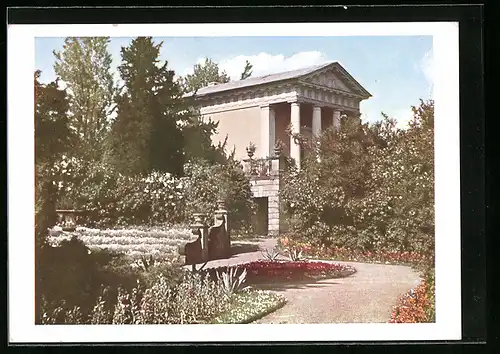 AK Wörlitz /Anh., Flora-Tempel