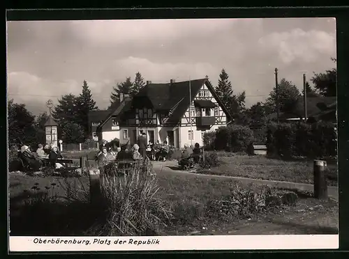 AK Oberbärenburg, Platz der Republik