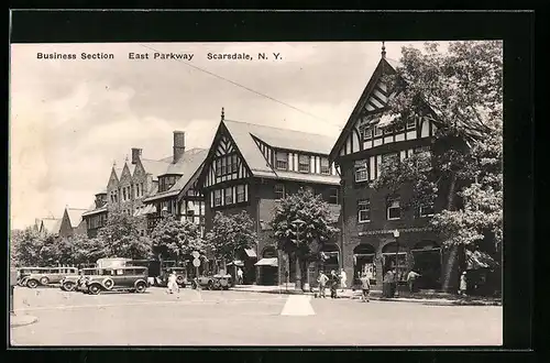 AK Scarsdale, NY, Business Section, East Parkway