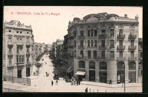 AK Valencia, Calle de Pi y Margall