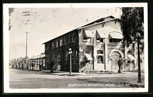AK Ontario, CA, Edison Electric Appliance Co