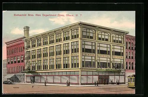 AK Ithaca, NY, Rothschild Bros. New Department Store