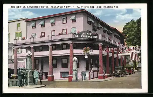 AK Alexandria Bay, NY, The New St. Lawrence Hotel
