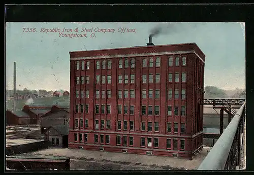 AK Youngstown, OH, Republic Iron & Steel Company Offices