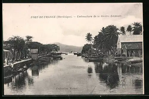 AK Fort-de-France, Embouchure de la Riviere Levassor