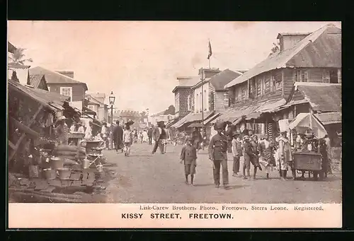 AK Freetown, Strassenszene Kissy Street