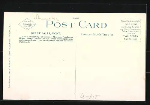 AK Great Falls, MT, Park Hotel