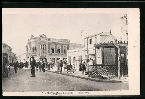 AK Ceuta /Maroc Espagnol, Plaza Reyes