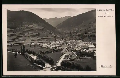 AK Vielha, Pireneu Catala, Poble de Viella