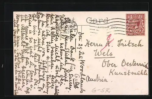 AK Öxted, The Village, Station Road East, Öxted Church