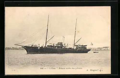 AK L`Elan, Bateau école des pilotes