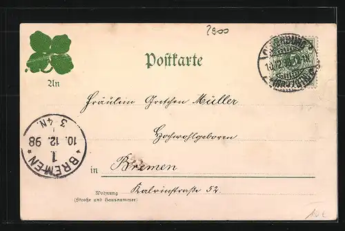 AK Oldenburg, Grossherzogl. Palais und Augusteum