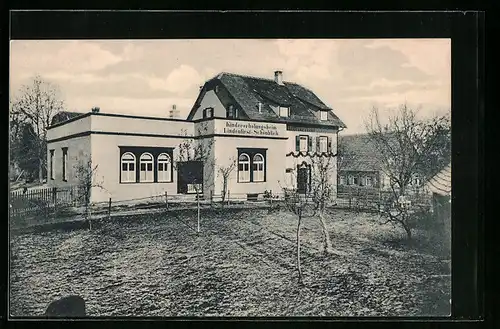AK Schwäb. Gmünd, Lindenfirst-Schönblick-Kinder-Erholungsheim