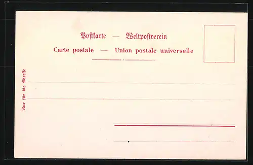 Lithographie Lichtental, Ortsansicht, Strassenpartie, Kloster