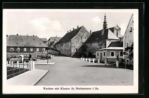 AK Kuckau /Sachsen, Gasthaus am Kloster, Inh. Cle. Natusch, Kloster St. Marienstern