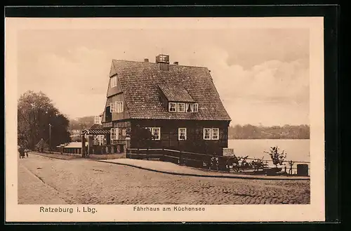 AK Ratzeburg i. Lbg., Fährhaus am Küchensee