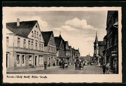 AK Bünde i. Westf., Strasse