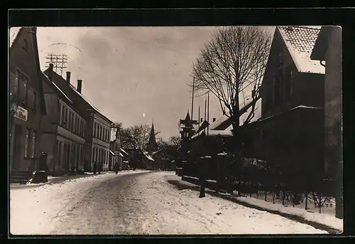Foto-AK Bünde, Kaiser-Wilhelm-Strasse