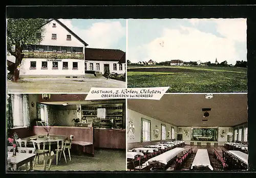 AK Oberferrieden b. Nürnberg, Gasthaus zum Roten Ochsen, Bes. Konrad Reither