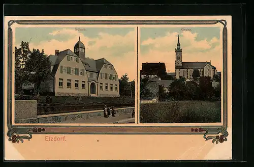 AK Etzdorf, Schule, Kirche