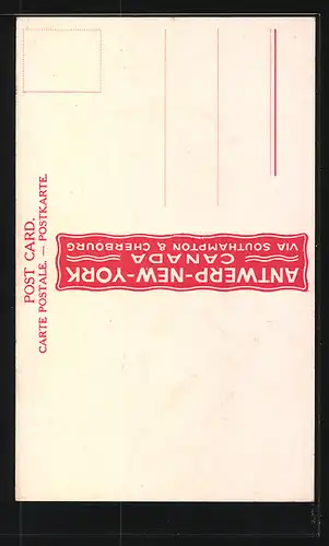 AK Passagierschiff Pennland der Red Star Line