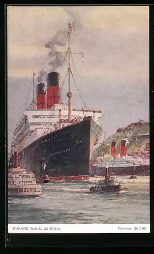 AK Passagierschiff RMS Caronia, Cunard