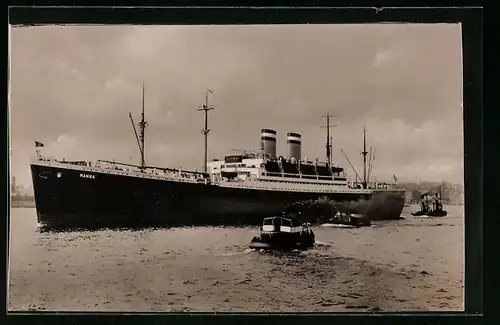 AK Dampfer Hansa der Hamburg-Amerika Linie