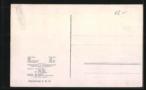 AK Passagierschiff König Friedrich August bei Abendlicht