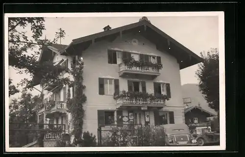 Foto-AK Egern a. Tegernsee, Geschäft