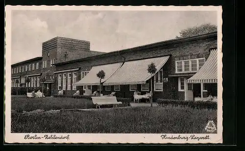 AK Berlin-Zehlendorf, Hindenburg-Lazarett