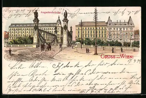 AK Wien, Augartenbrücke