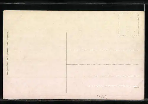 AK Ruhla, Blick von der Emilienruhe