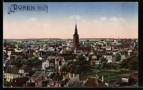 AK Düren / Rhld., Gesamtansicht