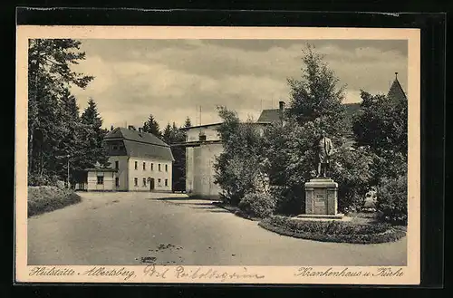 AK Albertsberg, Heilstätte Albertsberg, Krankenhaus und Küche