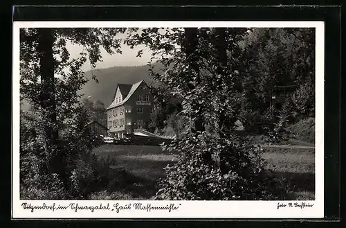 AK Sitzendorf / Schwarzatal, Haus Wassermühle