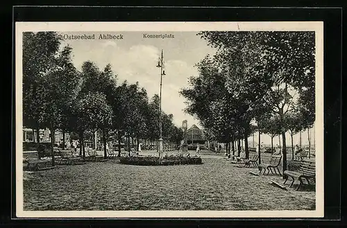 AK Ahlbeck / Usedom, Konzertplatz