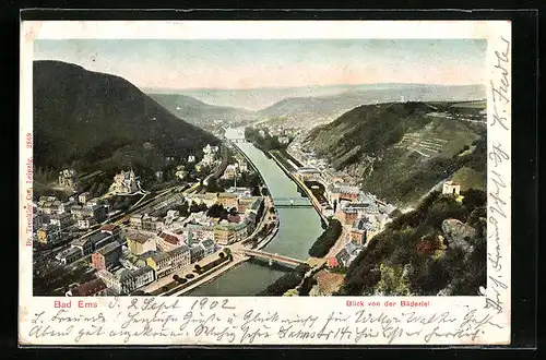 AK Bad Ems, Blick von der Bäderlei