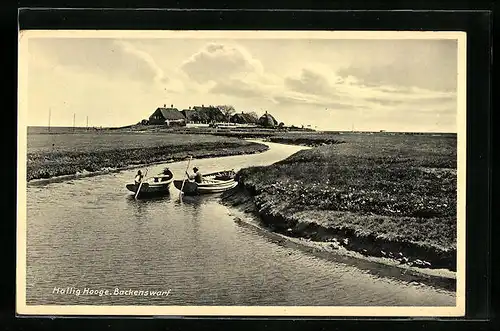 AK Hallig Hooge, Backenswarf