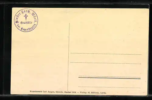 AK Lorch / Württbg., Kloster Lorch