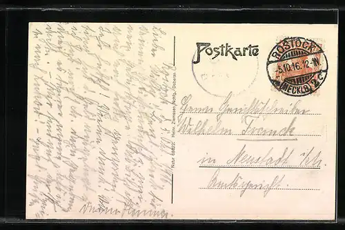 AK Doberan i. Meckl., Alte Klostermauer