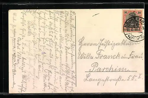 AK Doberan, Alte Klostermauer