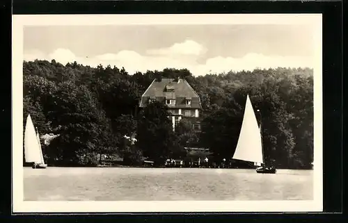 AK Diensdorf / Scharmützelsee, FDGB-Erholungsheim Franz Kirsch